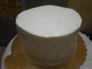 不塌腰不凹陷奶油抹面蛋糕的做法 步骤11