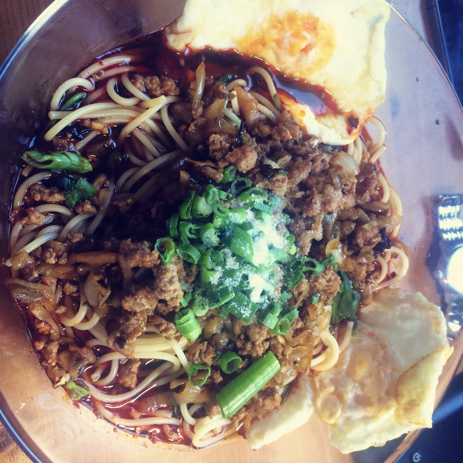 榨菜肉末面