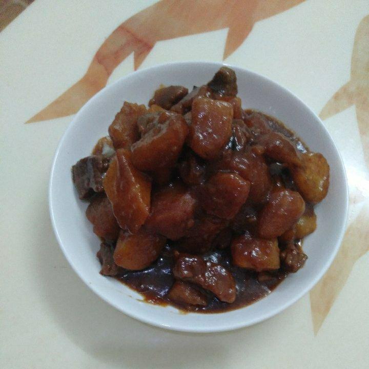 土豆烧牛肉