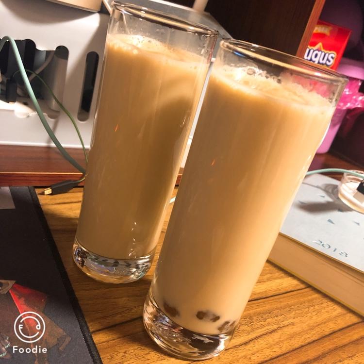 开始了彻底独立的玖小茗做的珍珠奶茶