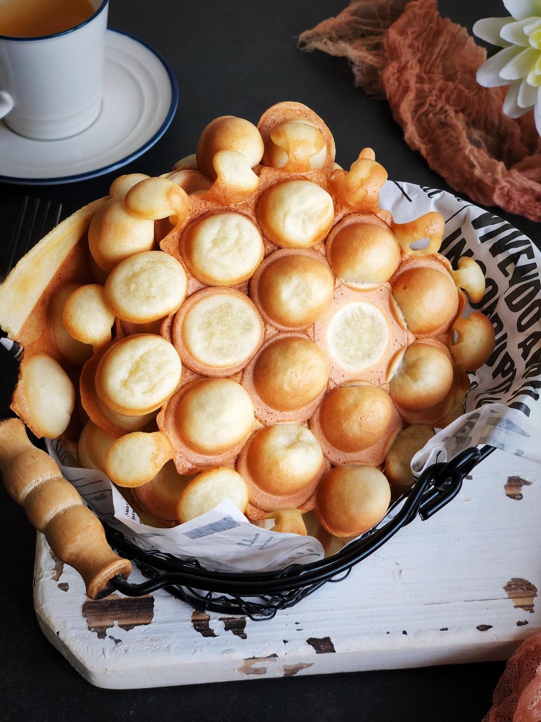 鸡蛋仔,低脂配方不用淡奶,适合减肥怕胖人士的做法