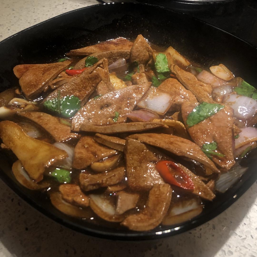 嫩炒猪肝