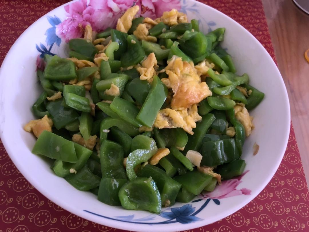 青椒炒蛋