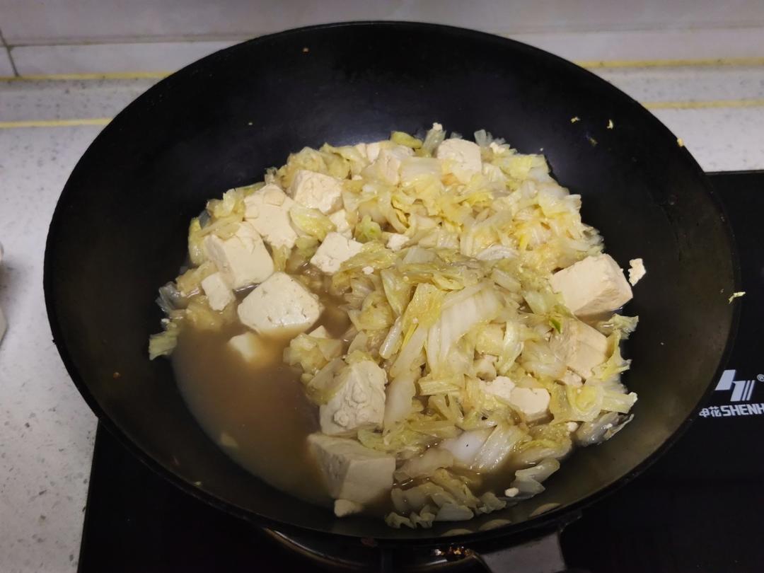 白菜豆腐这样做😋连汤汁都不剩🔅鲜美又美味