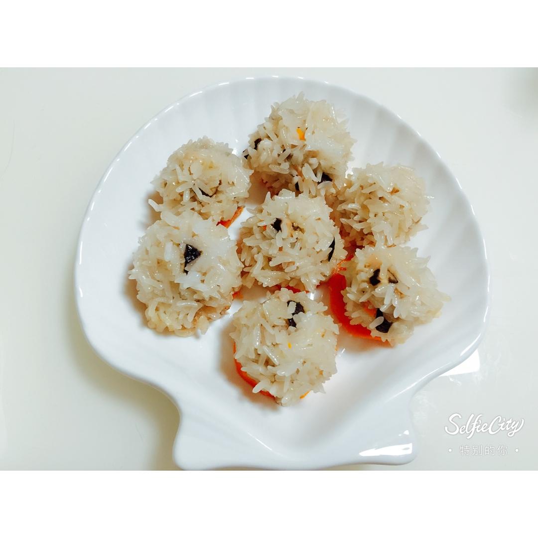 蒸糯米丸子