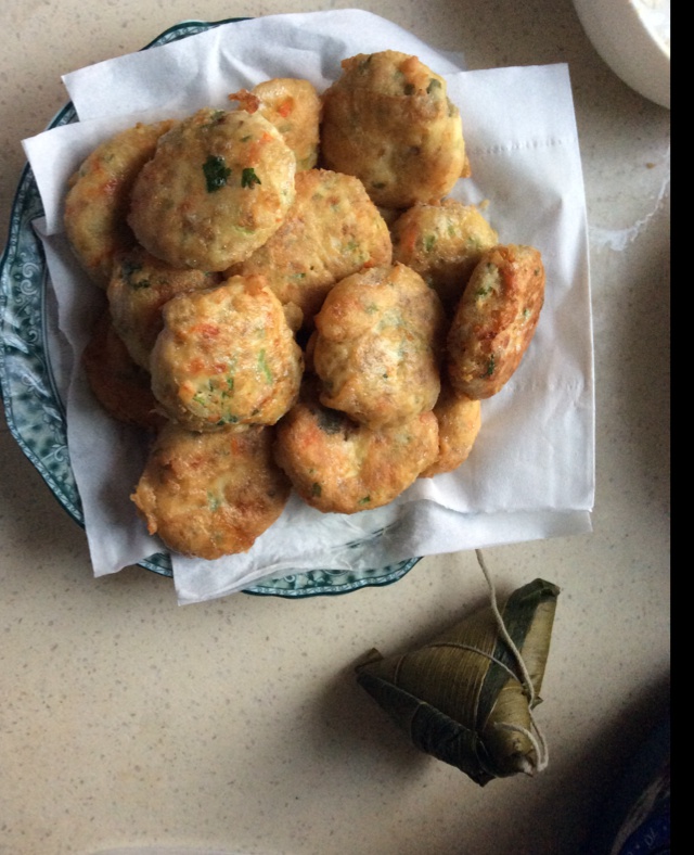 韩国料理——豆腐饼(동그랑땡)