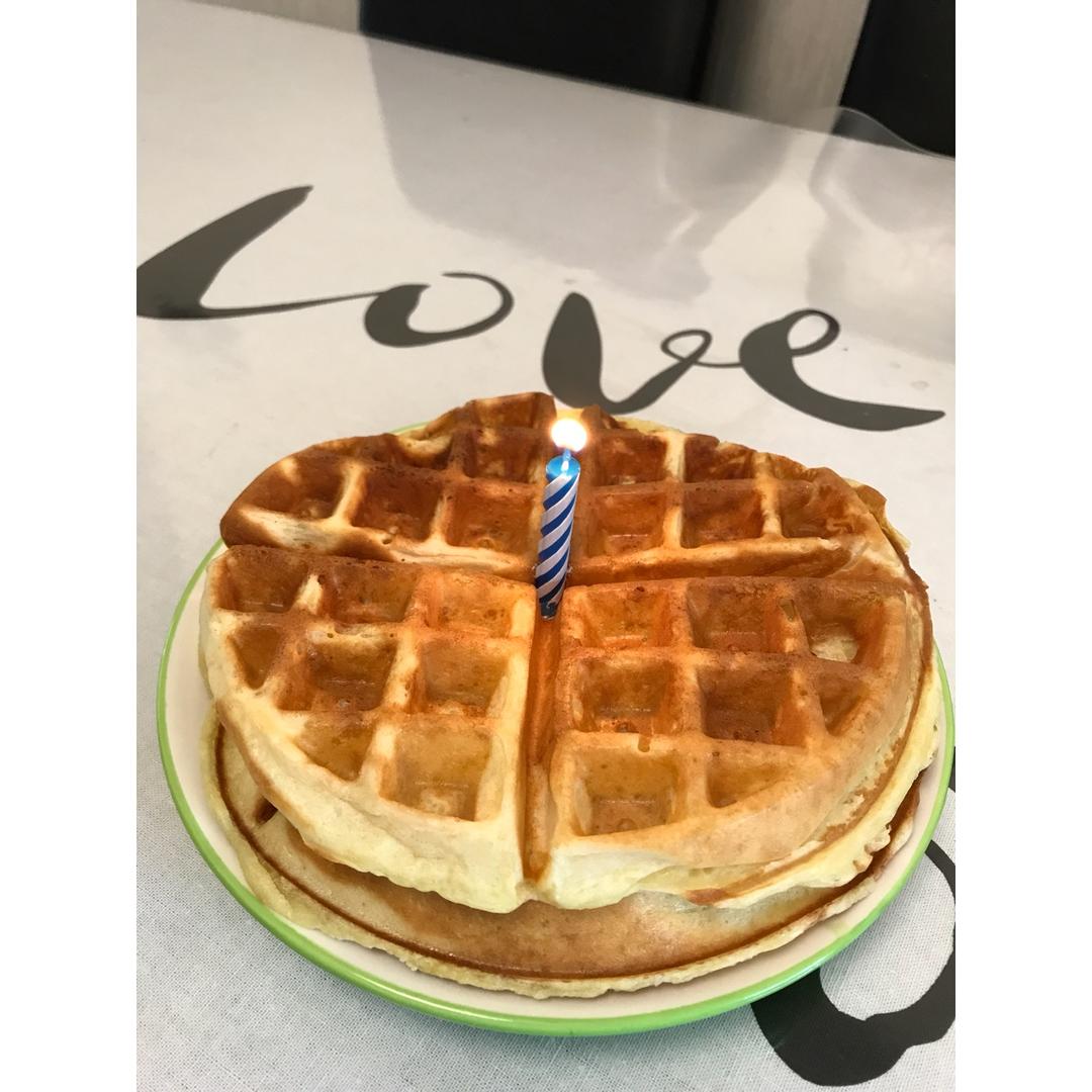 华夫饼的制作(七岁儿童版)