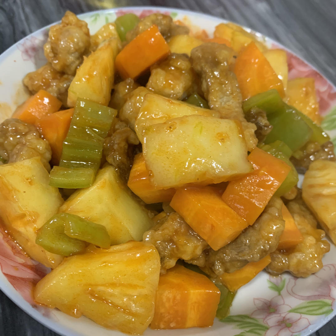 私房菠萝咕噜肉