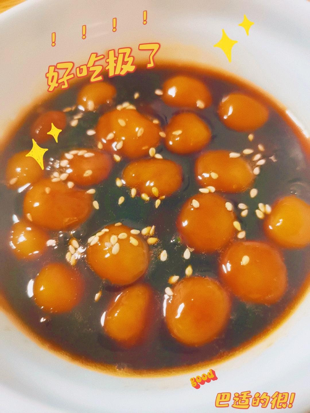 红糖糯米小圆子