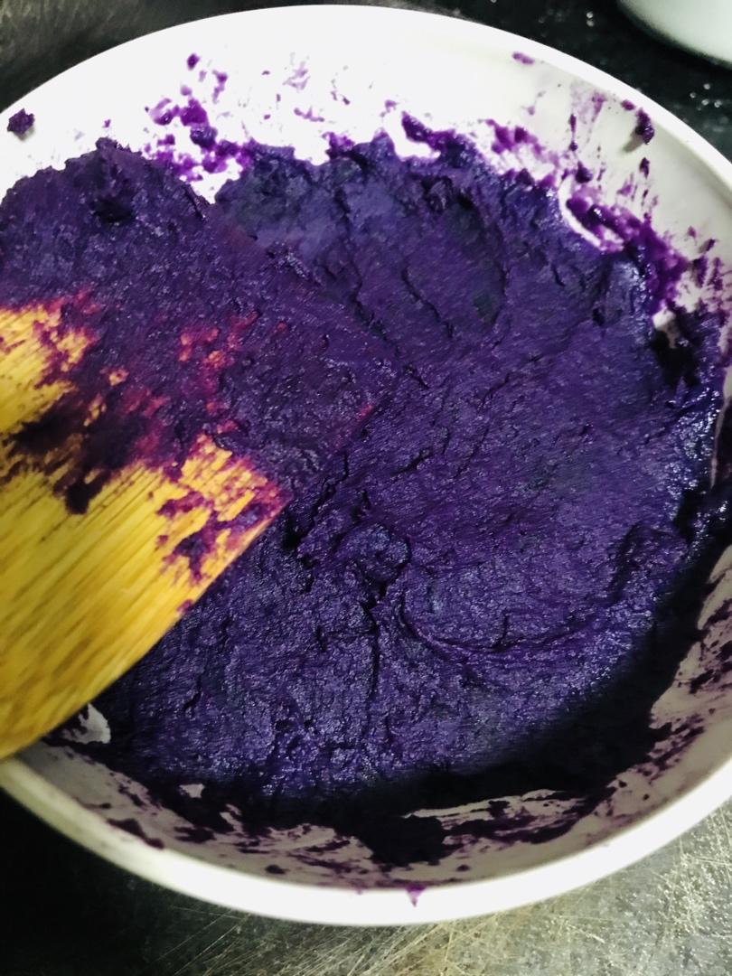 减脂餐# 𝗗𝗔𝗬1⃣️6⃣️🍀低脂无糖香煎紫薯饼