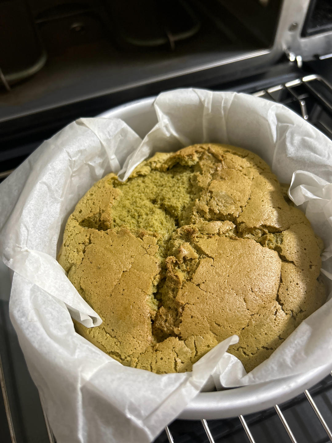 抹茶戚风（6寸加高10厘米）