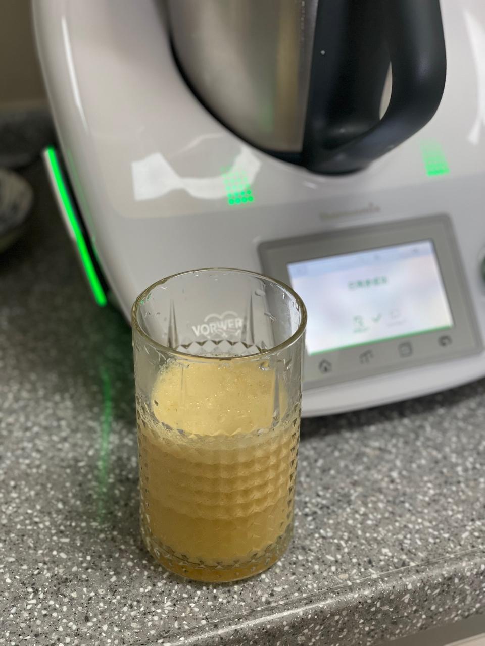 快手早餐苹果饮的做法