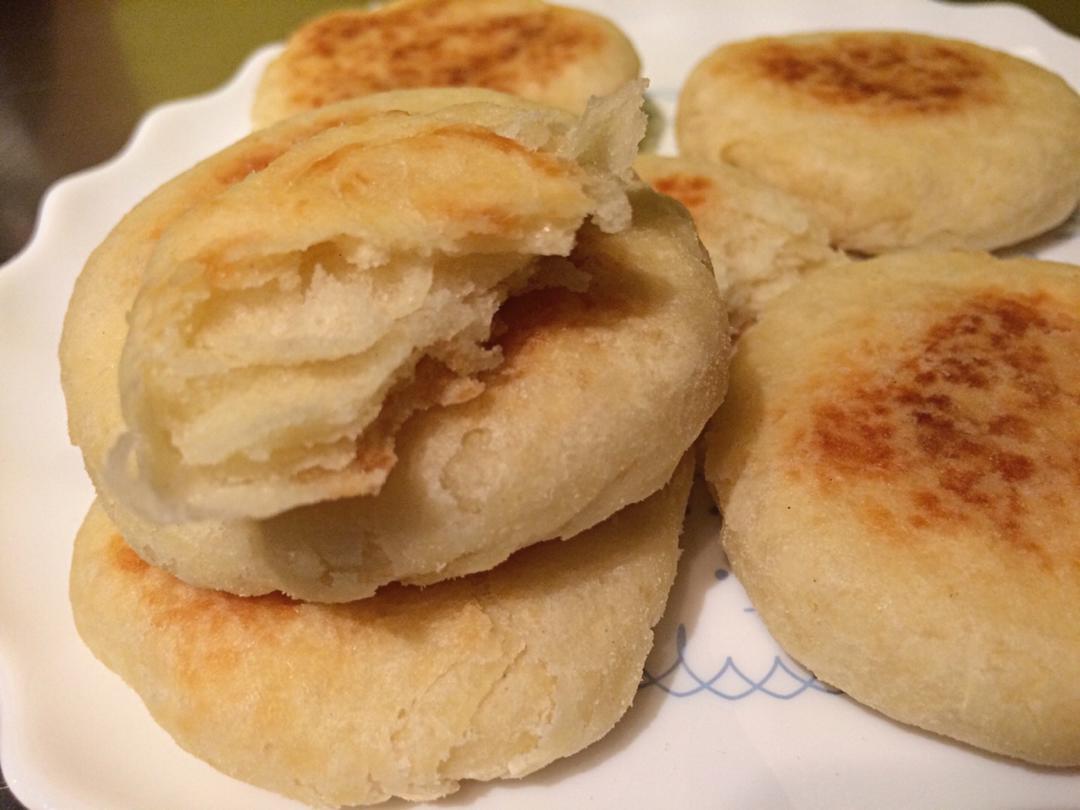发面油酥小糖饼