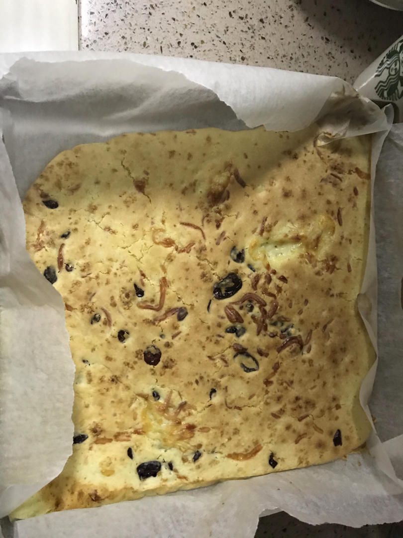 芝士蔓越莓烤年糕