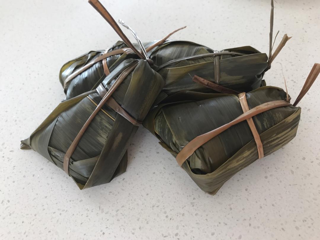 红豆蜜枣小脚粽