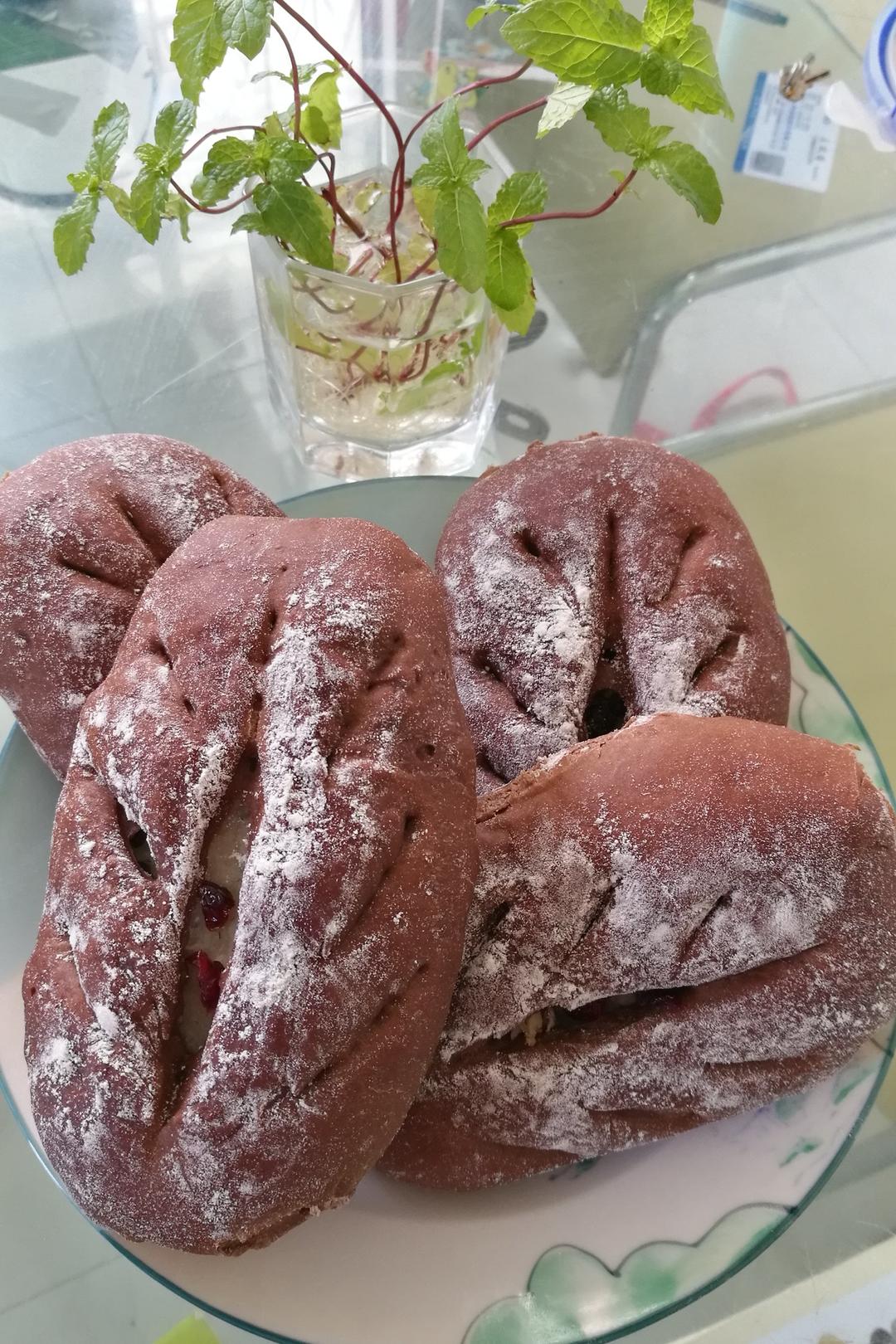 可可麻薯软欧