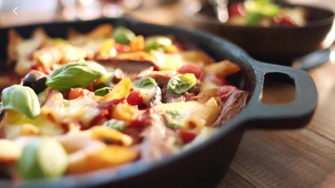 素食-超级地道意大利风味茄子芝士意面