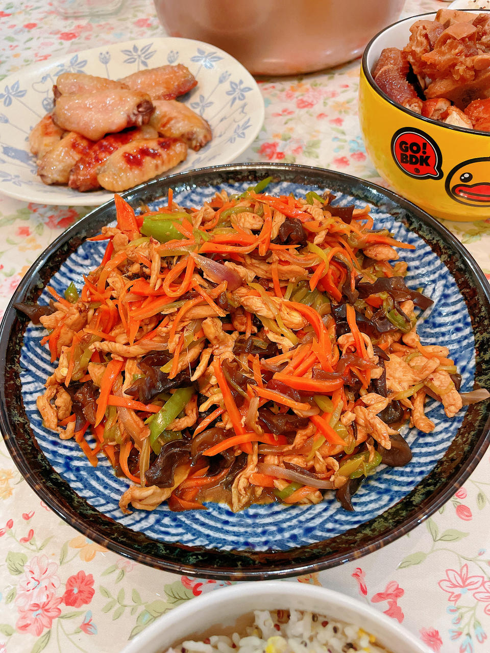 无敌下饭低脂鸡胸肉版鱼香肉丝