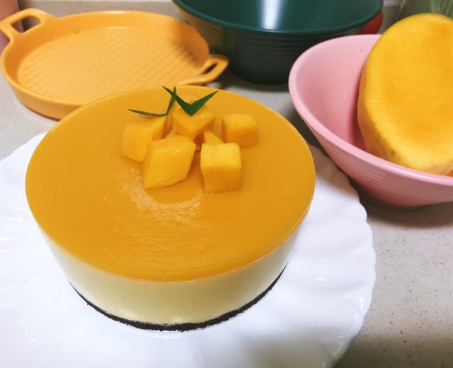 芒果酸奶慕斯蛋糕