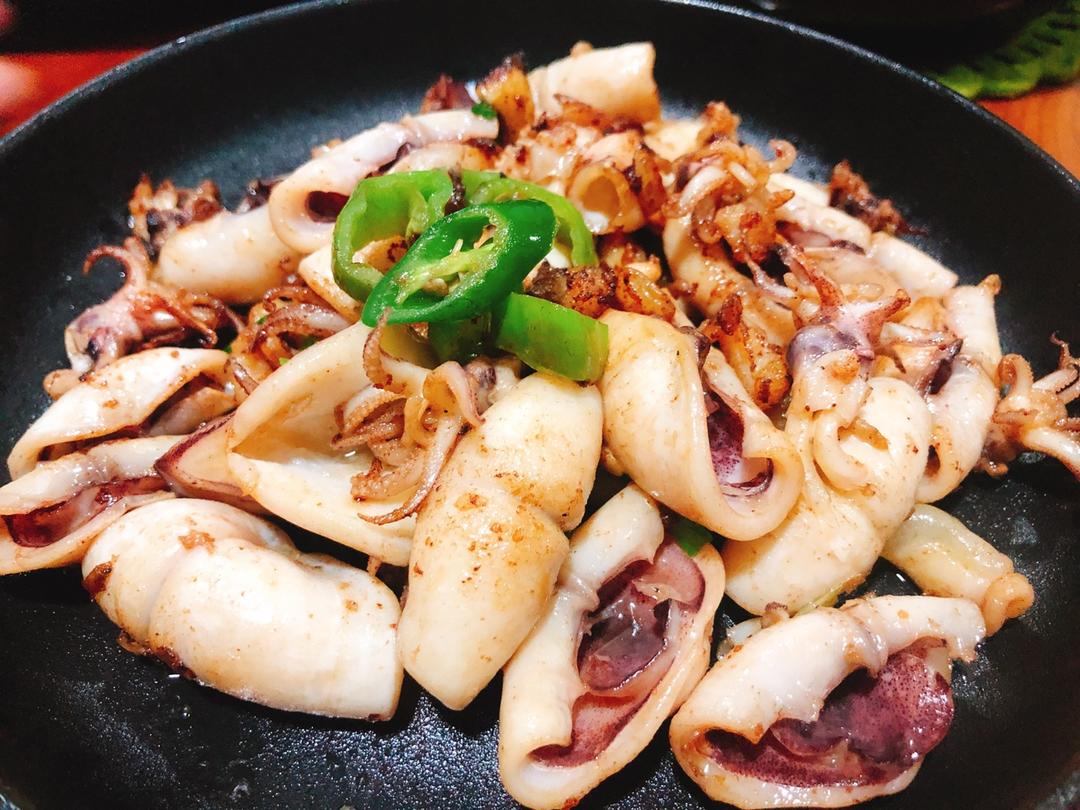 爆炒鱿鱼