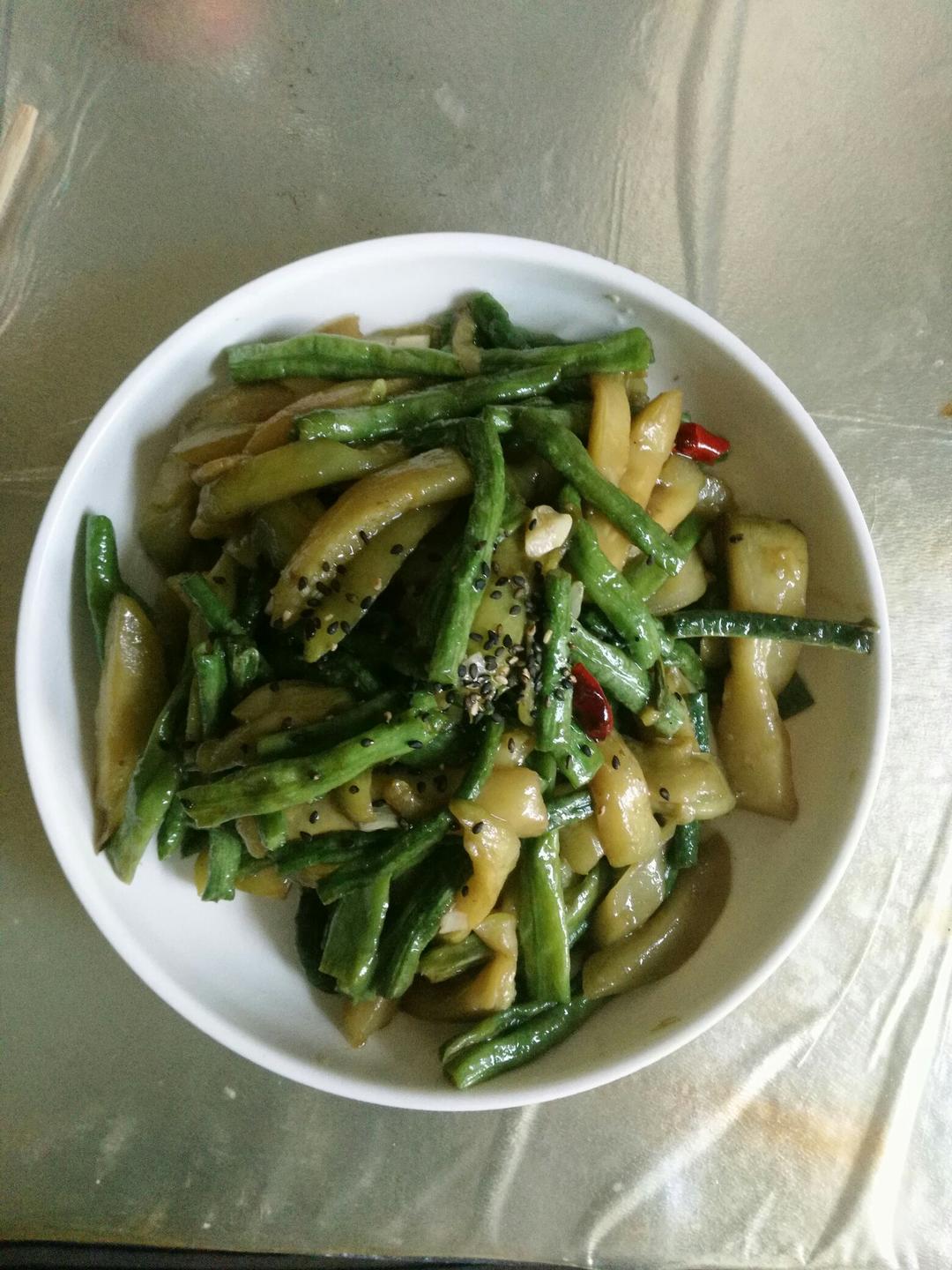 茄子豆角
