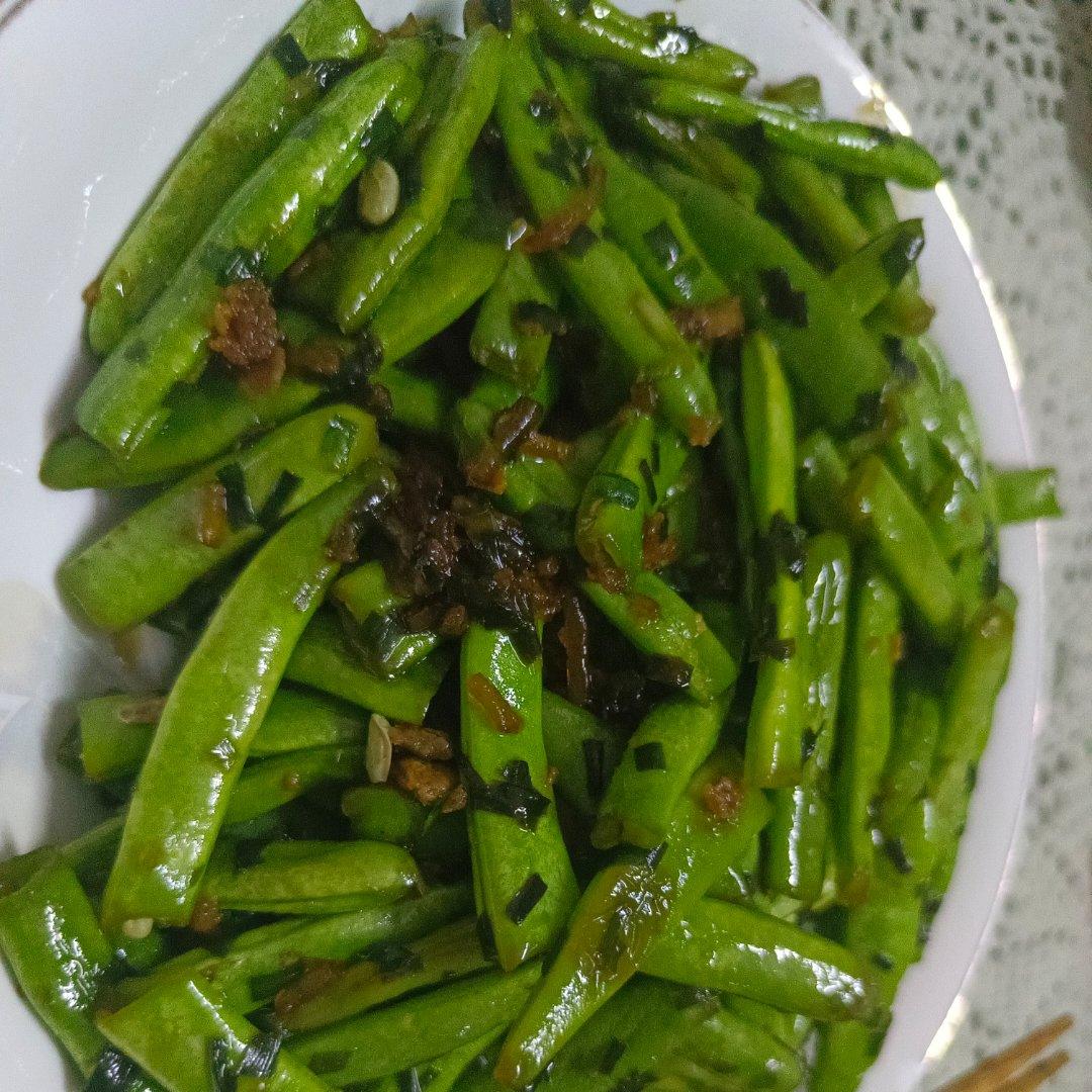 清炒四季豆
