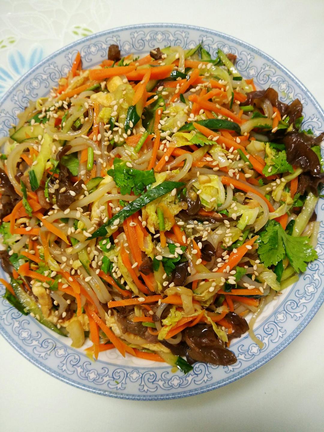 手机用户7227_wjuy做的凉拌杂菜