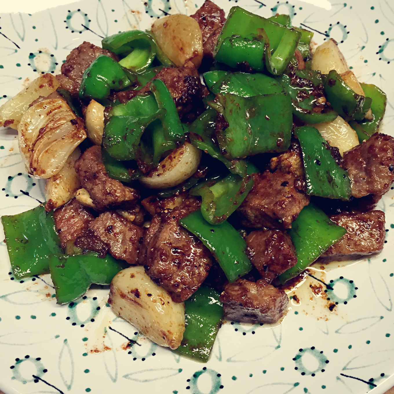 黑蒜子牛肉粒