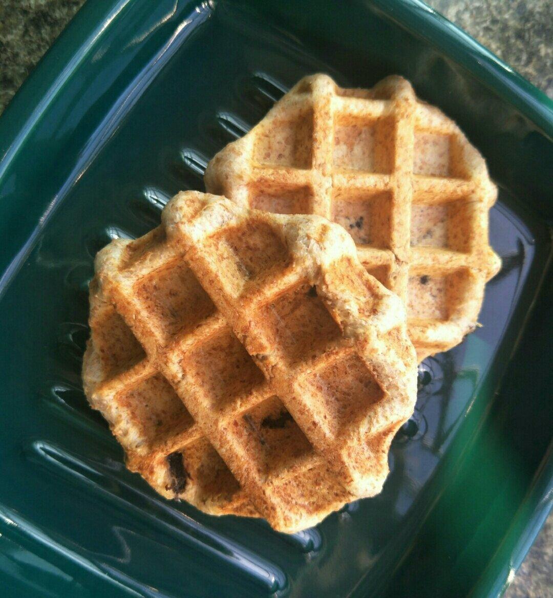 全麦红豆酵母版华夫饼—kenwood松饼机