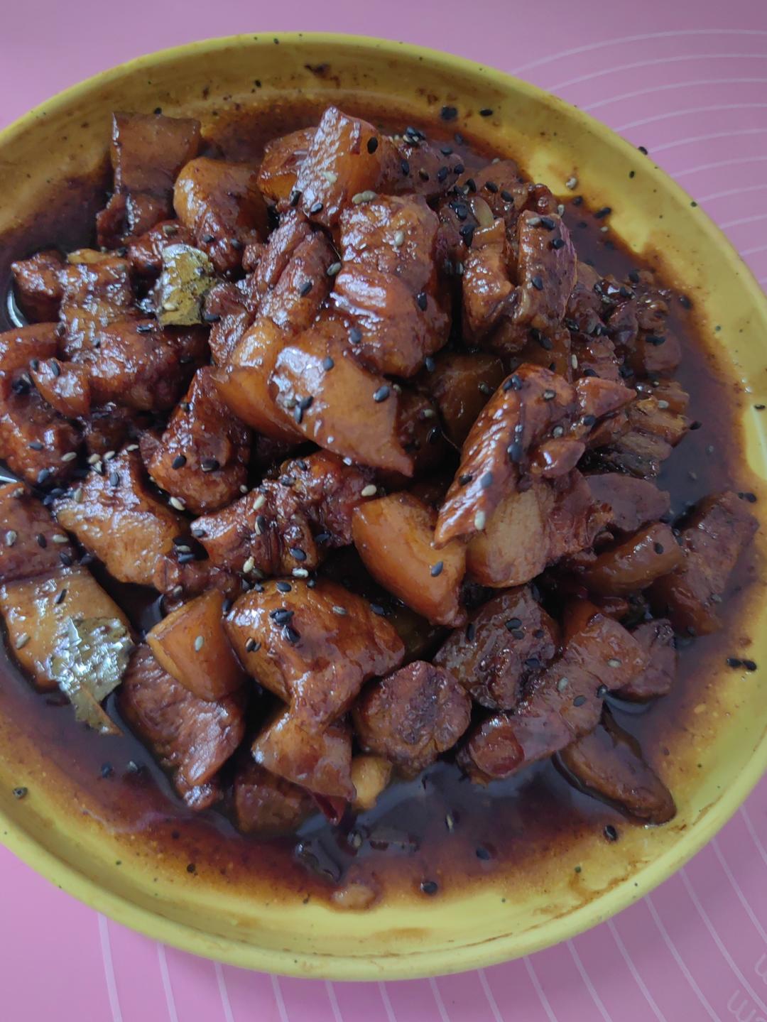 不焯水不放油的家常红烧肉