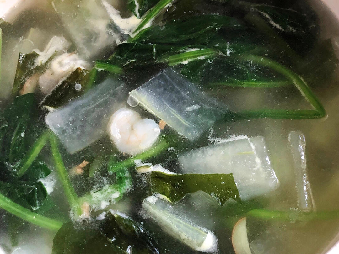 刷脂汤•海带/裙带菜冬瓜汤•鲜香好喝