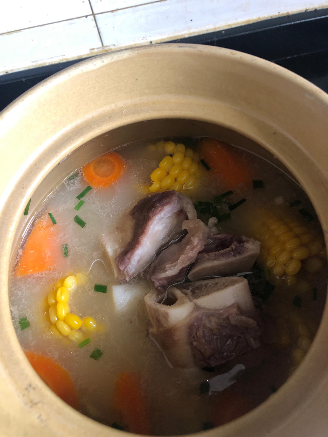 龙骨玉米胡萝卜汤