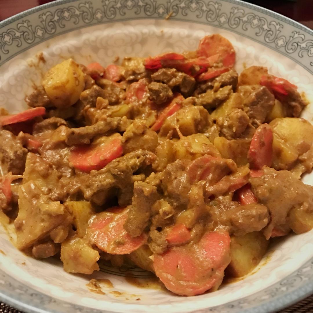 咖喱牛肉