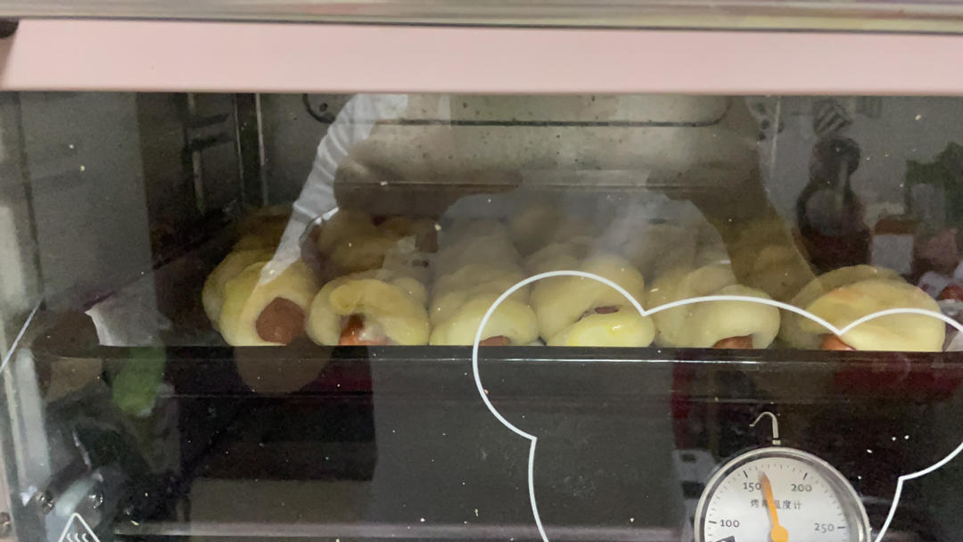 迷你肠仔包（一次发酵）