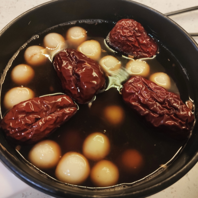 冬日暖心生姜圆子汤的做法