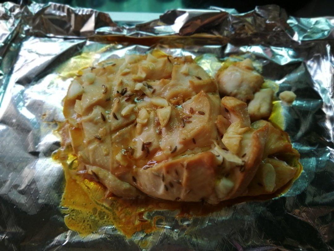 无油香烤鸡胸肉