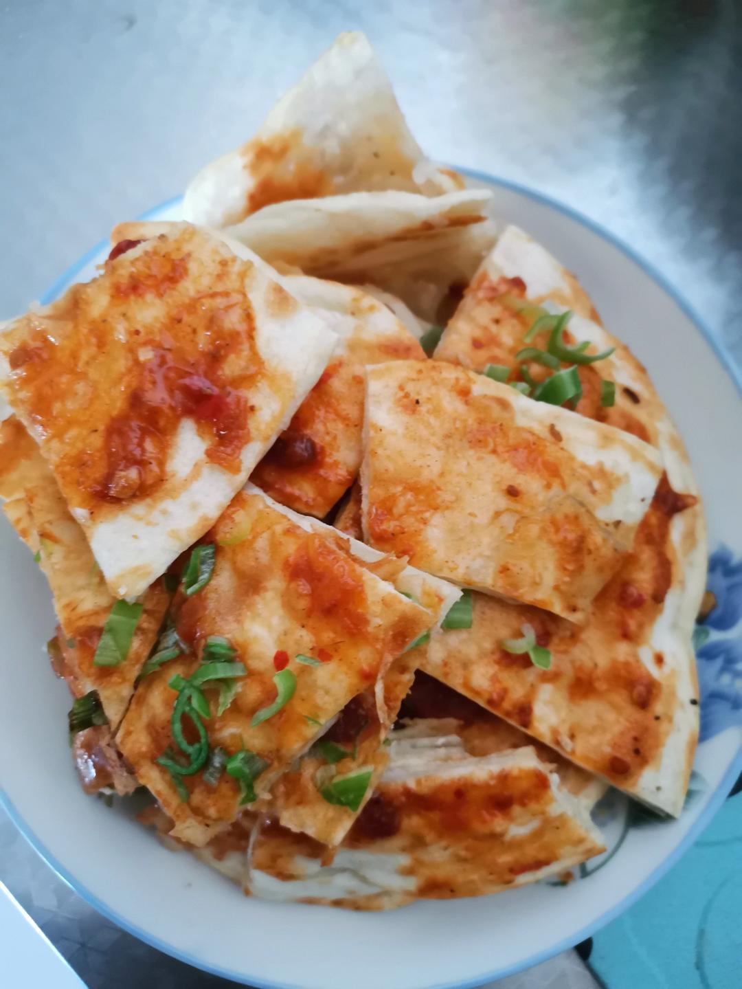 自制外焦里嫩的酱香饼