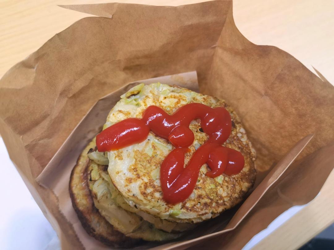 让孩子大口吃菜的包菜饼