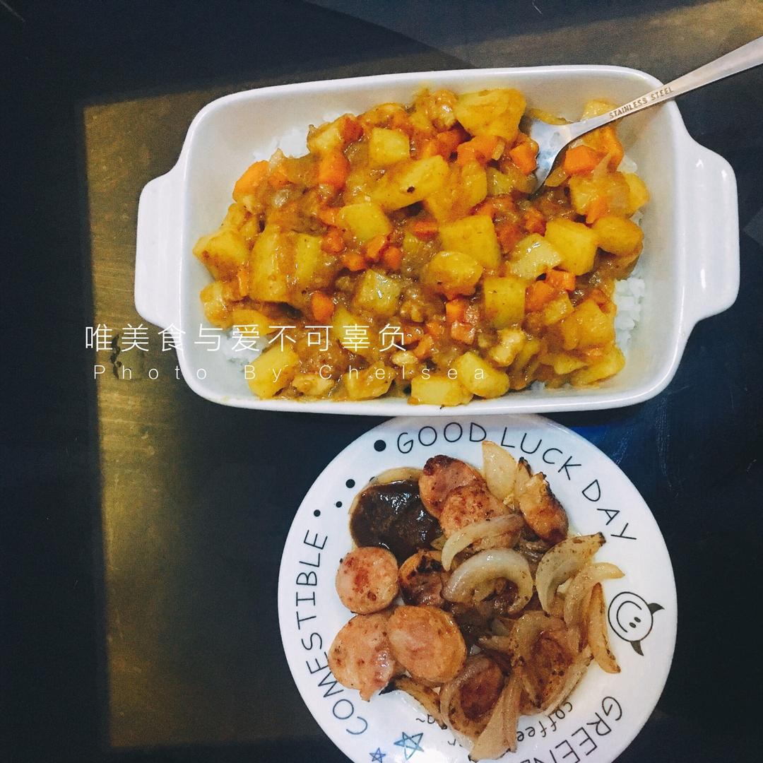 咖喱土豆鸡块