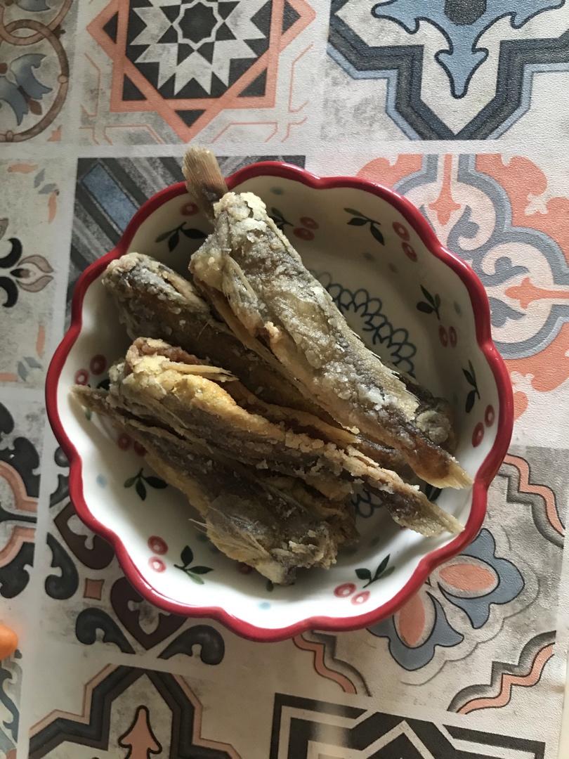 酥炸小黄鱼～吸油少