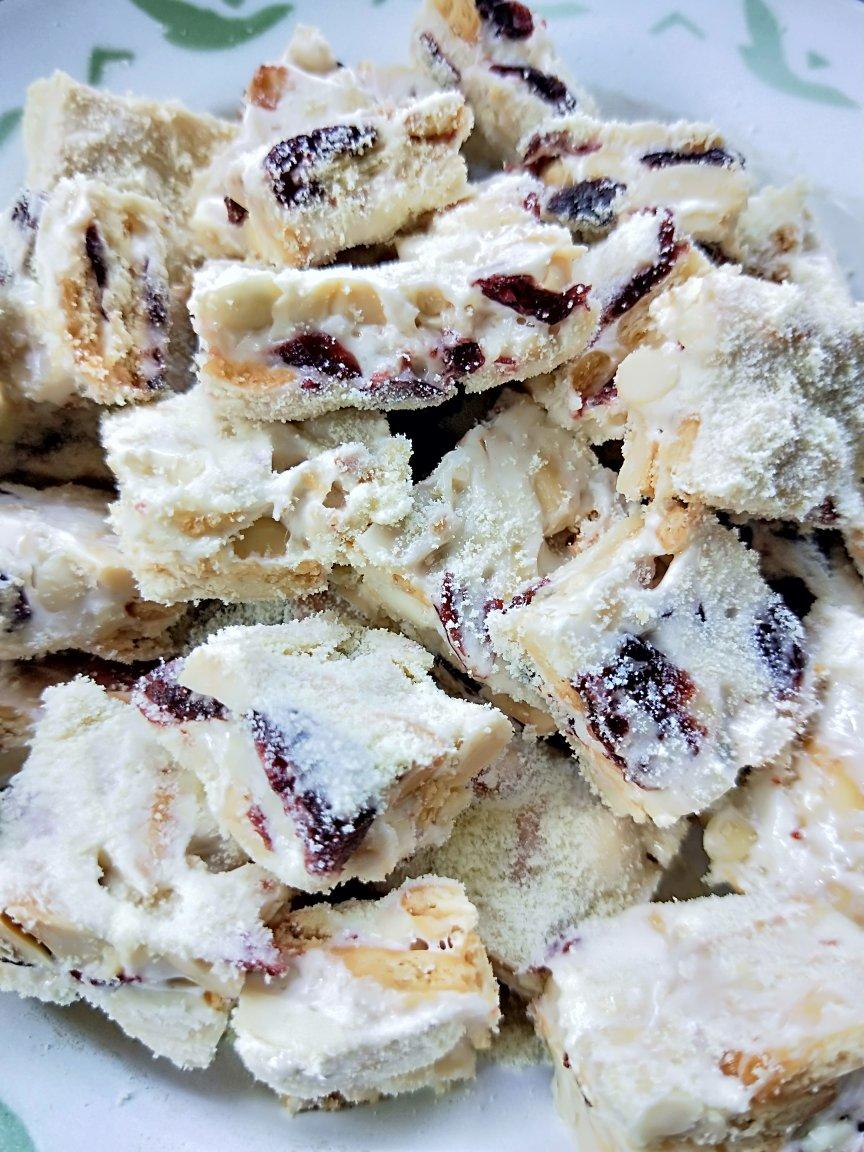 雪花酥的详细，真的比牛轧糖好吃哈~