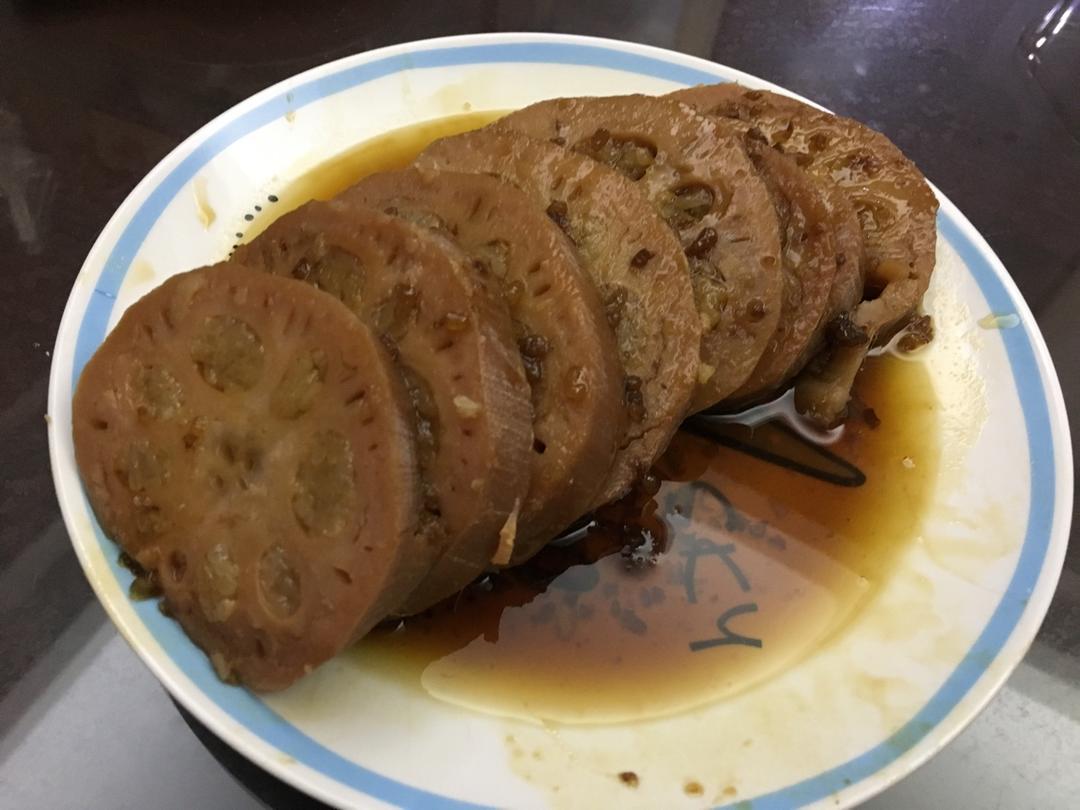 蜜汁糯米藕