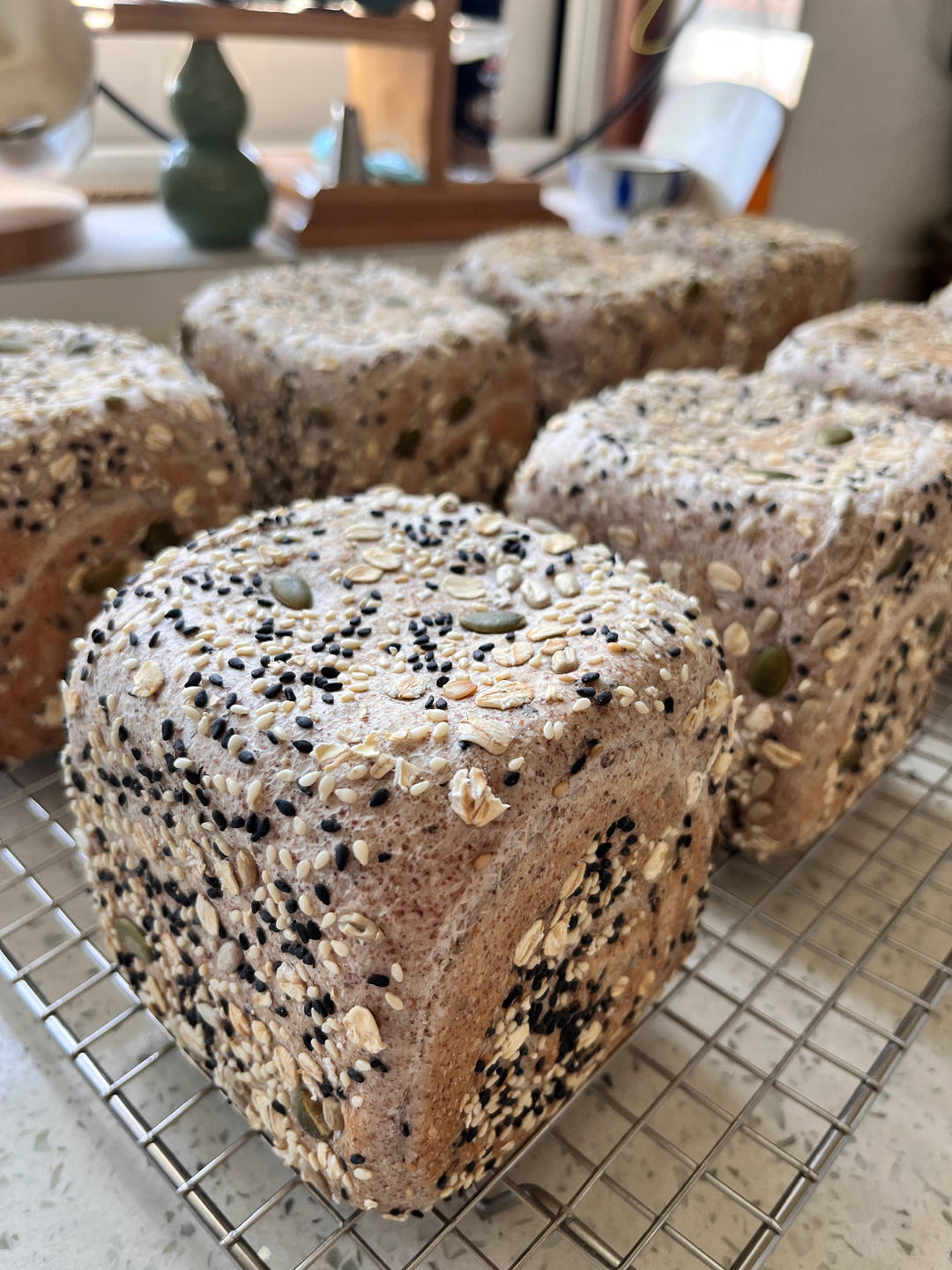 40%全麦的全麦杂粮吐司