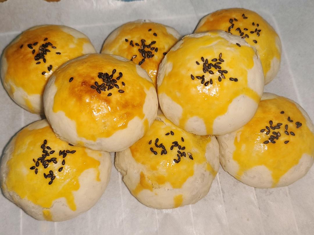 ㊙️网红麻薯肉松蛋黄酥🔥，好吃到爆‼️