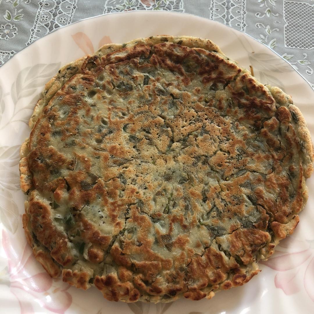 紫陌99做的马齿苋鸡蛋饼