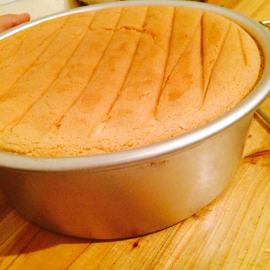 步骤最全面的戚风蛋糕（八寸）做法，成功率高！