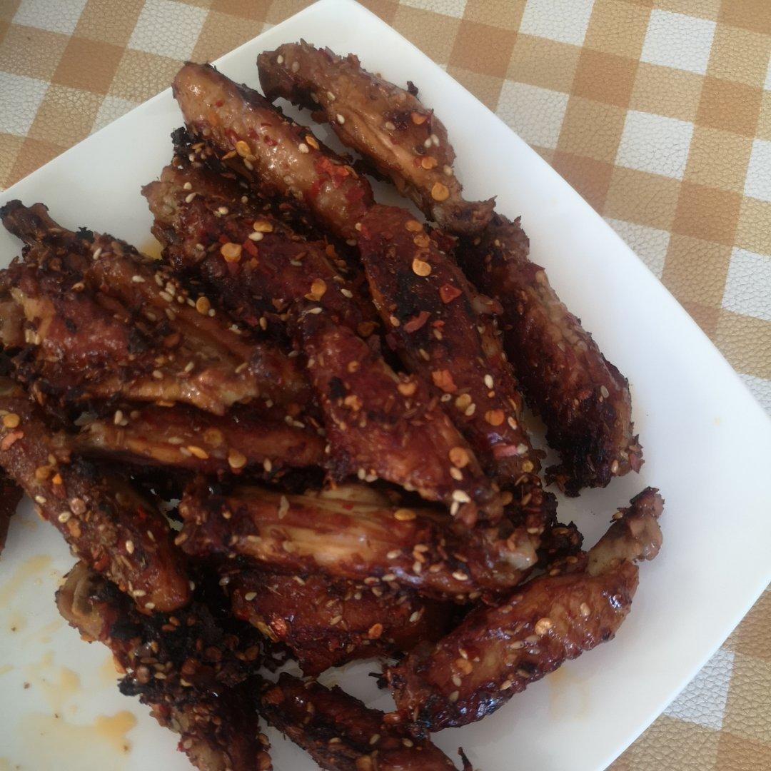 香辣鸡翅，解馋