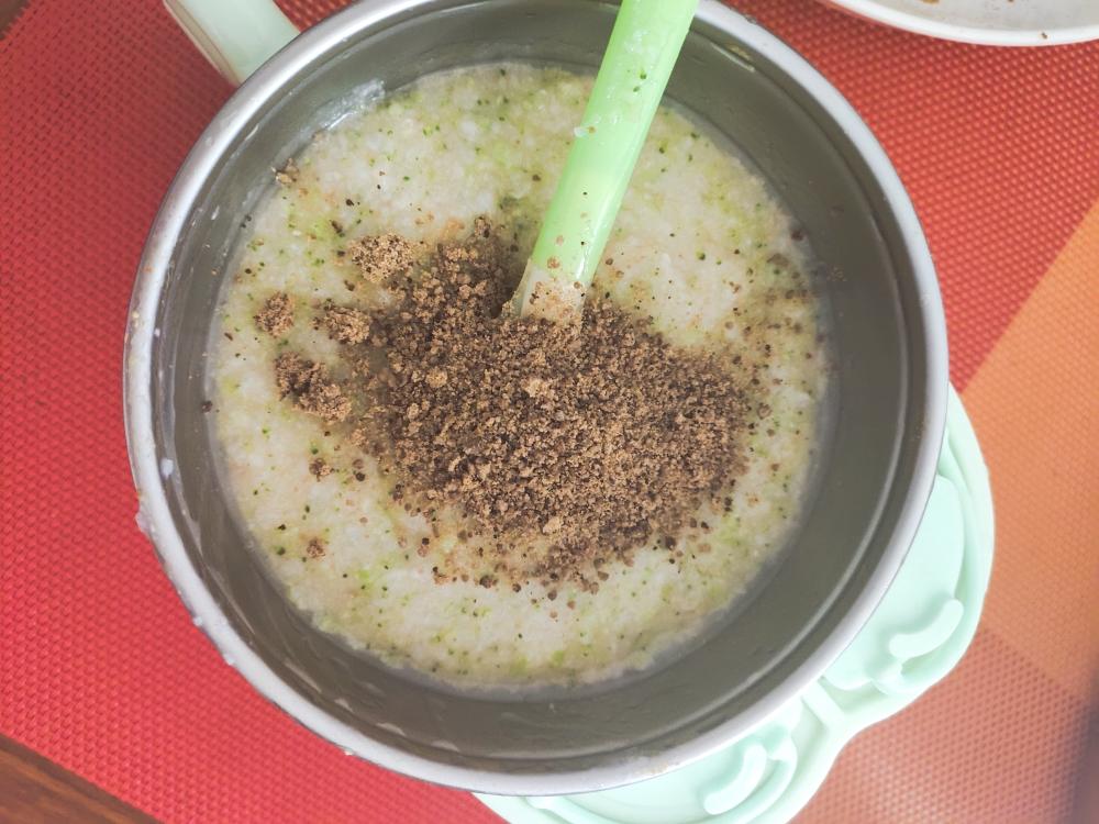 简单补铁猪肝粉婴儿辅食