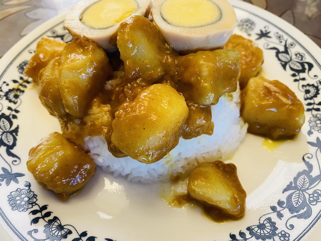 小朋友最爱的咖喱土豆（素餐）的做法