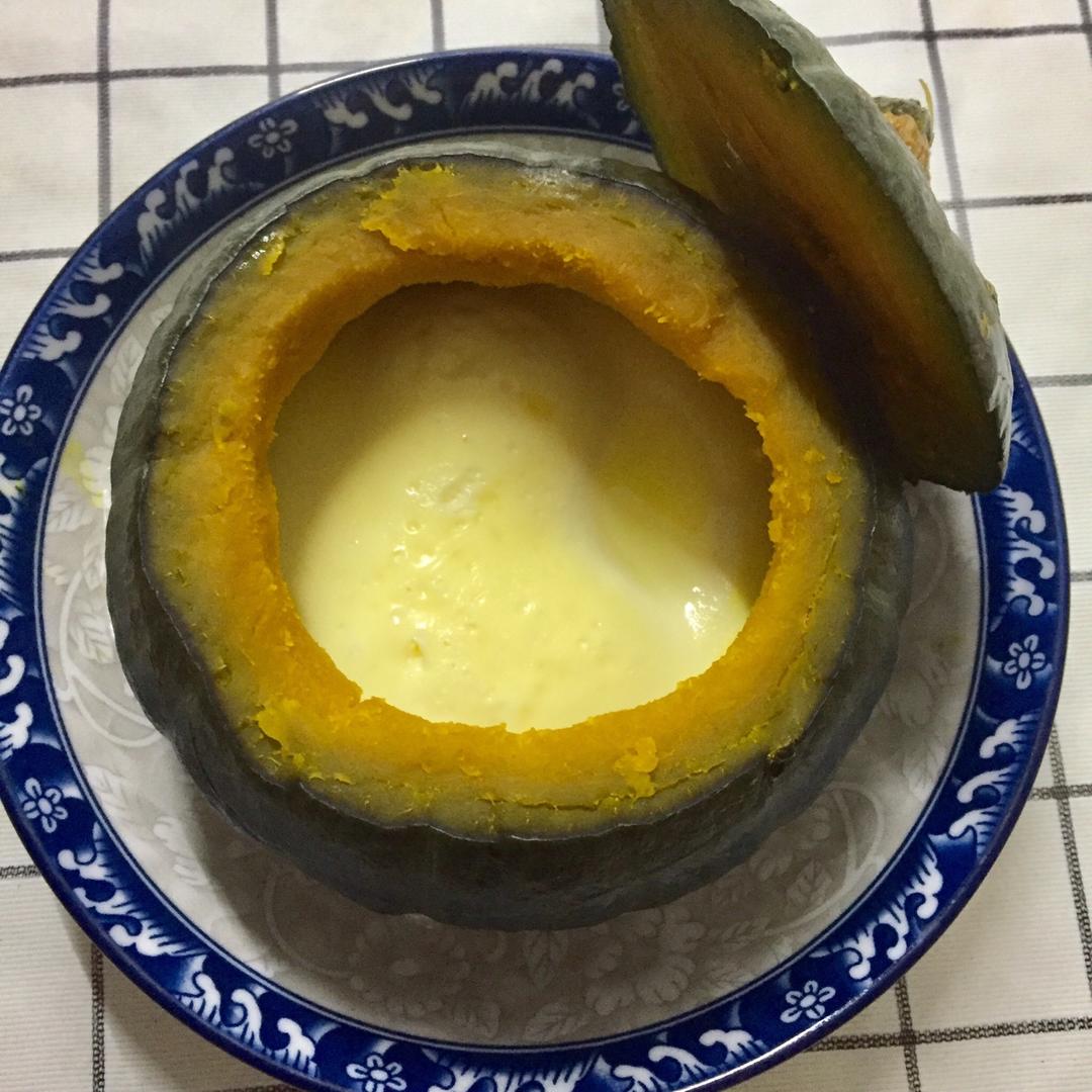 贝贝南瓜炖蛋